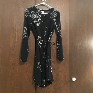 Merona Shirt Dress Tied at Waist